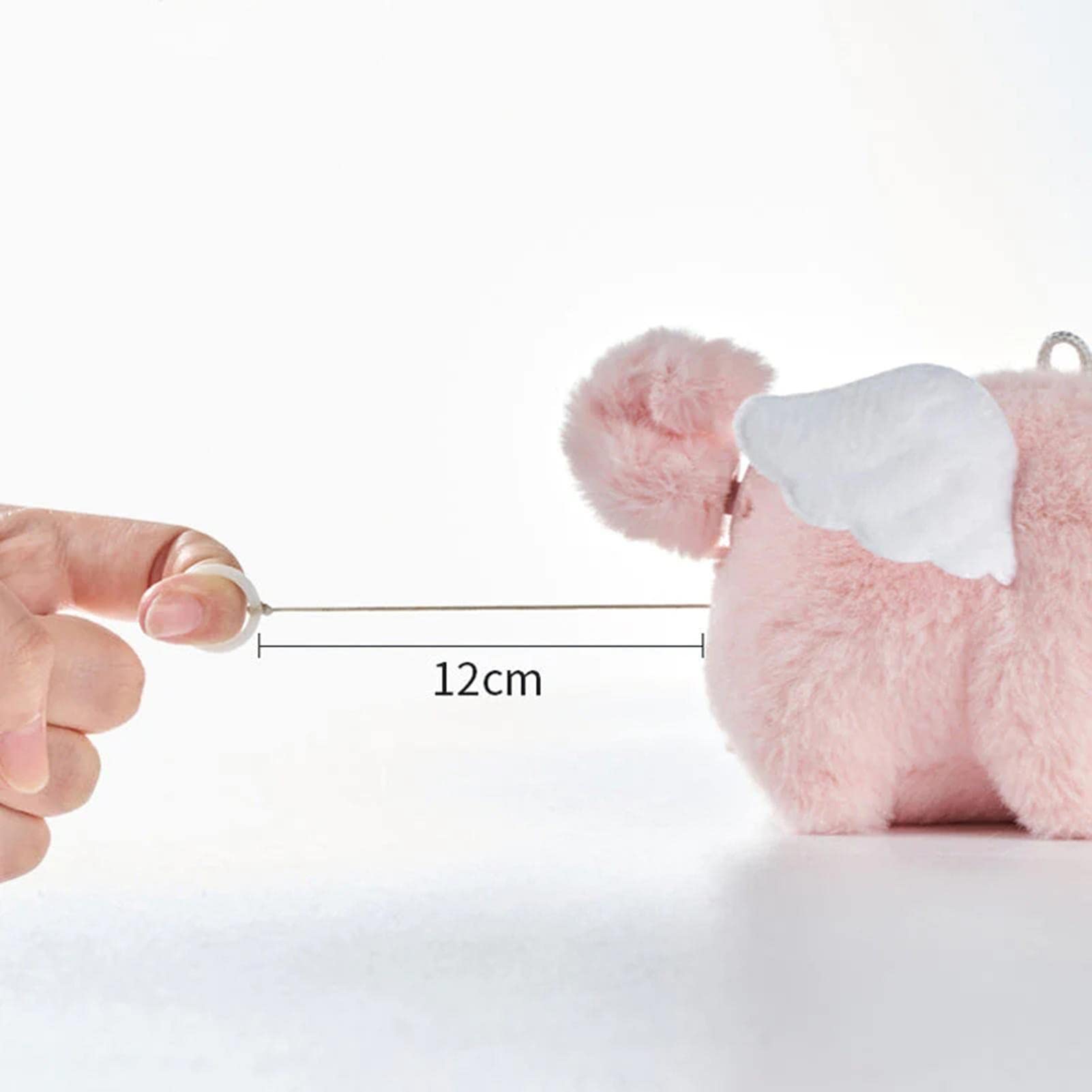 Amazon.co.jp: ブタのぬいぐるみ | スピニングエンジェルピッグ 電池